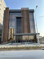 HVAC ductwork installation at Al Miswak Medical Group headquarters