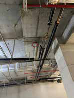HVAC works for Cluster Building 1
