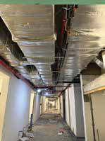 HVAC works for Cluster Building 1